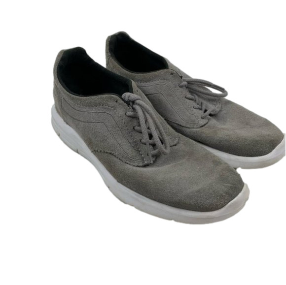 Vans Grey Suede Ultra Cush Lite  Sneakers size 7 ½ - Picture 1 of 8